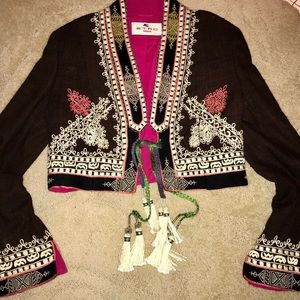 ETRO tasseled runway jacket Barneys smythe